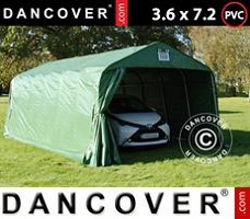 Tente 3,6x7,2x2,7m PVC, Vert